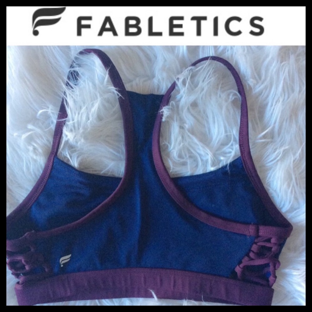 Fabletics Strappy Medium Impact Bra - image 3